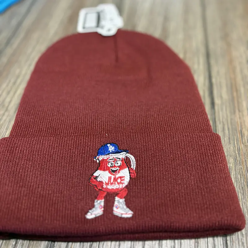 Burgundy "Juice" Beanie