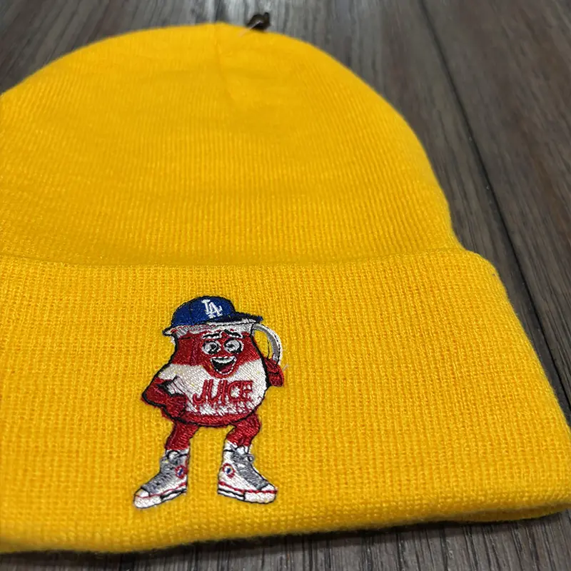 Yellow "Juice" Beanie