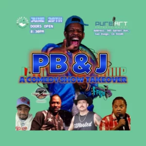 PB & J: A Comedy Show Takeover