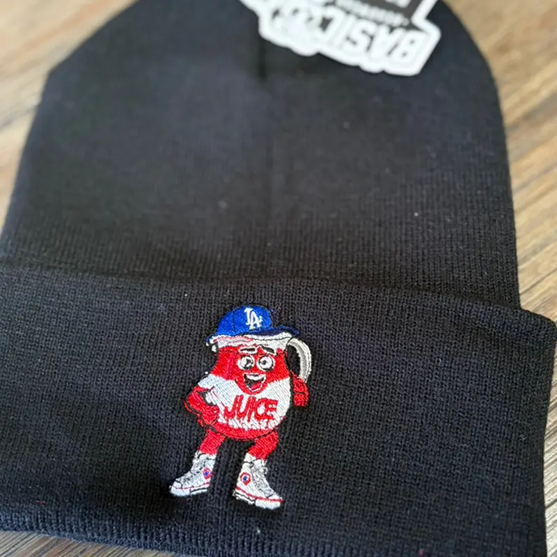 Black "Juice" Beanie
