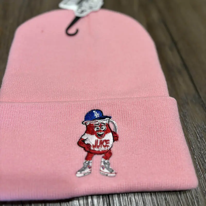 Pink "Juice" Beanie